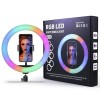 Thumbnail LED iluminador Ring Light RGB 26cm0